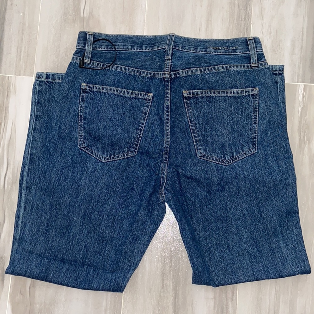 Current/Elliott The Vintage Cropped Slim, Made in the USA, 29x27, NWT $228 MSRP - Picture 5 of 14